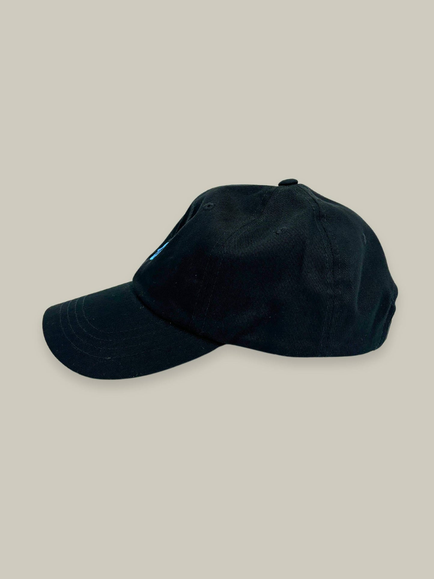 Side profile of black GBSC Carve hat